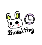 うさぎと一緒（個別スタンプ：25）