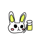 うさぎと一緒（個別スタンプ：31）