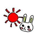 うさぎと一緒（個別スタンプ：37）