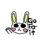 うさぎと一緒（個別スタンプ：39）