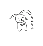 しゃべるうさぎさん（個別スタンプ：32）