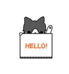 ねこのノート（個別スタンプ：3）