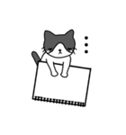 ねこのノート（個別スタンプ：35）