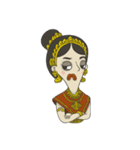 Nang-Rum (thai traditional dancer)（個別スタンプ：8）