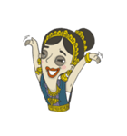 Nang-Rum (thai traditional dancer)（個別スタンプ：12）