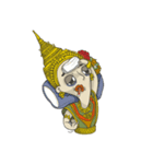 Nang-Rum (thai traditional dancer)（個別スタンプ：15）