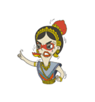 Nang-Rum (thai traditional dancer)（個別スタンプ：16）