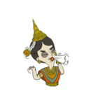 Nang-Rum (thai traditional dancer)（個別スタンプ：17）