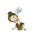 Nang-Rum (thai traditional dancer)（個別スタンプ：20）