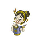 Nang-Rum (thai traditional dancer)（個別スタンプ：23）