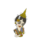Nang-Rum (thai traditional dancer)（個別スタンプ：26）