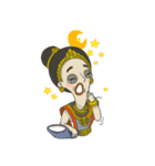 Nang-Rum (thai traditional dancer)（個別スタンプ：27）