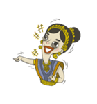 Nang-Rum (thai traditional dancer)（個別スタンプ：28）
