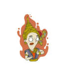 Nang-Rum (thai traditional dancer)（個別スタンプ：30）