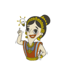 Nang-Rum (thai traditional dancer)（個別スタンプ：31）