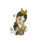 Nang-Rum (thai traditional dancer)（個別スタンプ：35）