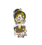 Nang-Rum (thai traditional dancer)（個別スタンプ：36）