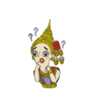 Nang-Rum (thai traditional dancer)（個別スタンプ：38）