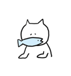 全力で謝る気のないねこ（個別スタンプ：8）