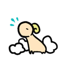 ひつじのもこちゃん（個別スタンプ：9）