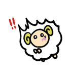 ひつじのもこちゃん（個別スタンプ：12）