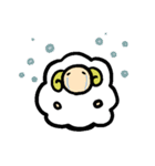 ひつじのもこちゃん（個別スタンプ：17）