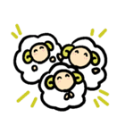 ひつじのもこちゃん（個別スタンプ：18）