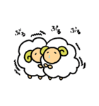 ひつじのもこちゃん（個別スタンプ：21）