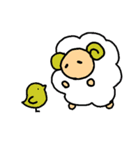 ひつじのもこちゃん（個別スタンプ：25）
