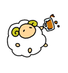 ひつじのもこちゃん（個別スタンプ：27）