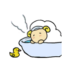 ひつじのもこちゃん（個別スタンプ：35）