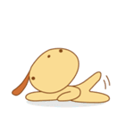 Foon is a sleepy golden retriever（個別スタンプ：28）