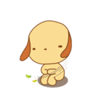 Foon is a sleepy golden retriever（個別スタンプ：34）