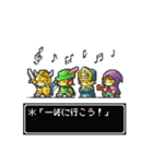 RPG風ドット絵スタンプ（個別スタンプ：1）