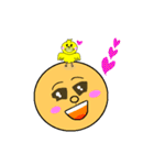 あんり＆ひよこ（個別スタンプ：3）