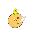 あんり＆ひよこ（個別スタンプ：4）
