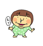 水玉タイツ女子（個別スタンプ：17）