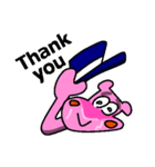 Jimmie the pink hippo（個別スタンプ：3）