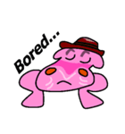Jimmie the pink hippo（個別スタンプ：12）