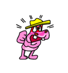 Jimmie the pink hippo（個別スタンプ：19）