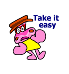 Jimmie the pink hippo（個別スタンプ：20）