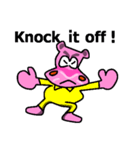 Jimmie the pink hippo（個別スタンプ：23）