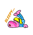Jimmie the pink hippo（個別スタンプ：30）
