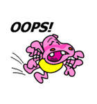 Jimmie the pink hippo（個別スタンプ：35）
