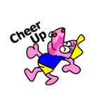 Jimmie the pink hippo（個別スタンプ：39）