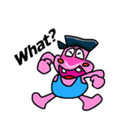Jimmie the pink hippo（個別スタンプ：40）