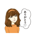 80年代？少女漫画風スタンプ（個別スタンプ：5）
