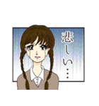 80年代？少女漫画風スタンプ（個別スタンプ：28）