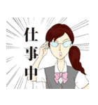 80年代？少女漫画風スタンプ（個別スタンプ：38）
