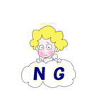 いたずらエンジェル（個別スタンプ：25）